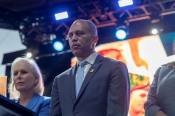 Hakeem Jeffries Won't Rule Out Impeaching Trump Again Because Third Time's the Charm, Right?